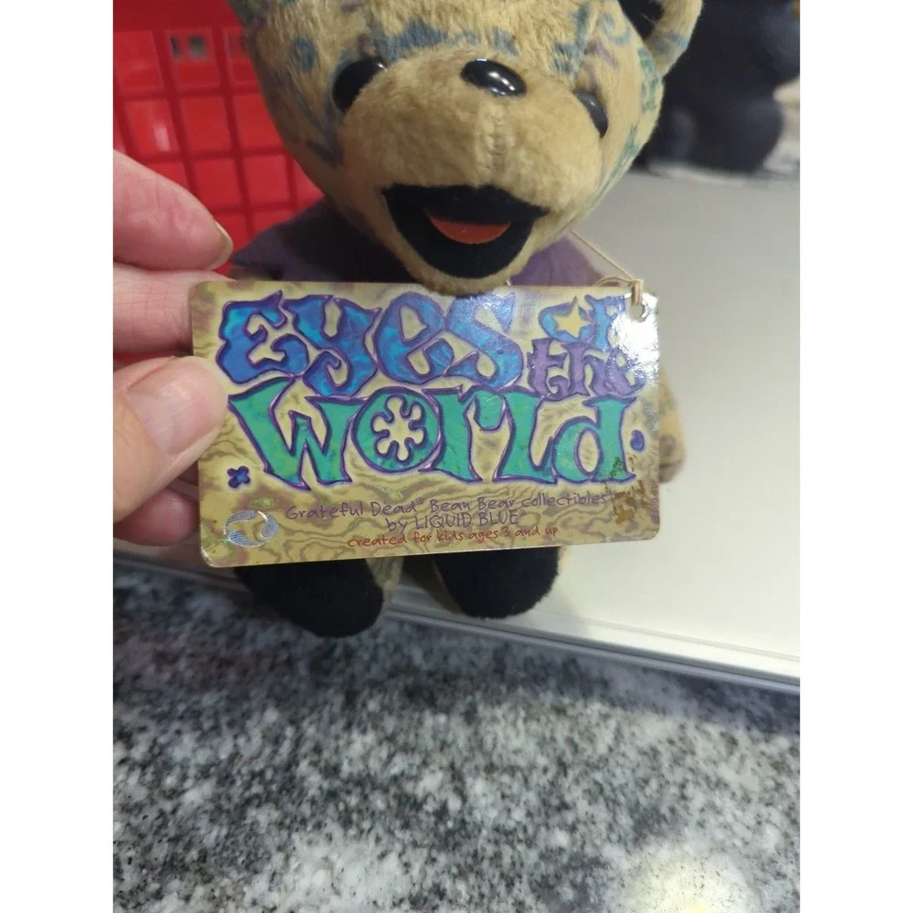 EYES OF THE WORLD Grateful Dead beanie bear plush NWT